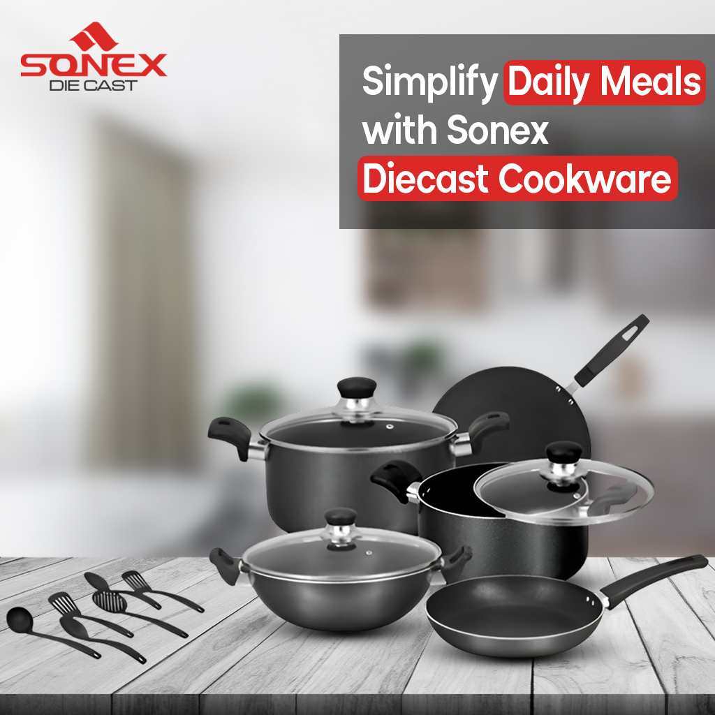 Simplify Daily Meals with Sonex Diecast Cookware (1)
