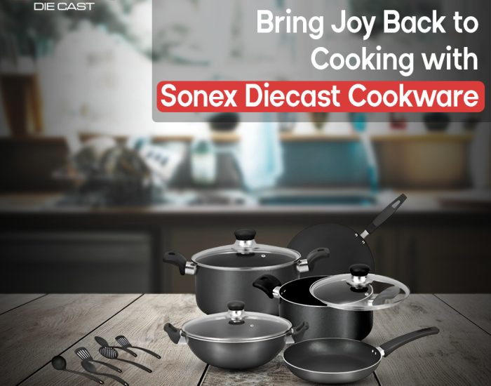 Cooking with Sonex Diecast Cookware