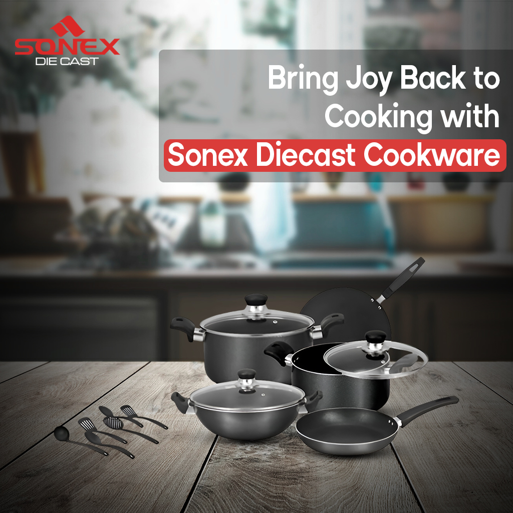 Cooking with Sonex Diecast Cookware