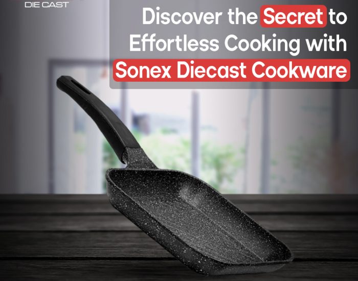 Discover the Secret to Effortless Cooking with Sonex Diecast Cookware