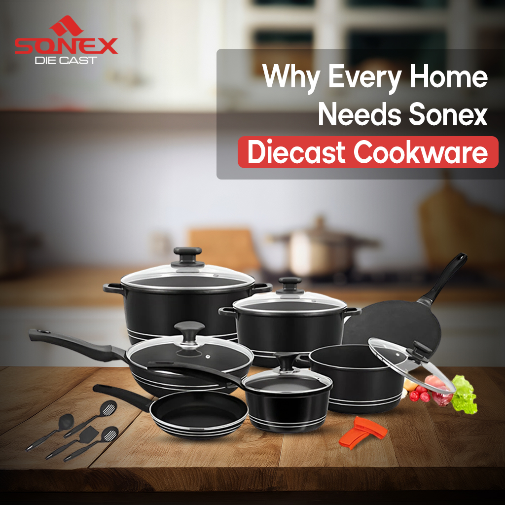 Why Every Home Needs Sonex Diecast Cookware